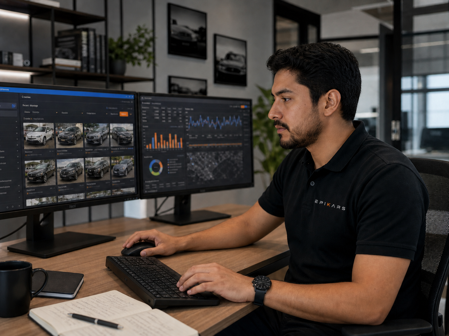 Investigador Epikars analizando oportunidades automotrices